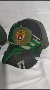 TERMURAH TOPI COWOK BORDIR TNI AD NKRI DAN MALVINAS