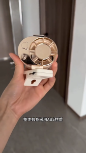 Portable Waist Fan Clip On 3 Speed USB Rechargeable Mini Cooling Fan Handheld Desk Fan For Outdoor Worker