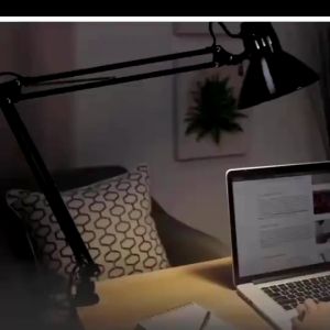 Đèn học kẹp bàn xoay 360 độ (Có kèm chân đế) đèn bàn làm việc điều hướng đủ ánh sáng chống cận