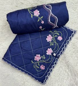 Telekung jacquard Satain silk Sulam 3 in 1 Sejadah + beg perfect gift 🔥