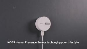 Cảm Biến Hiện Diện Của Con Người MOES ZigBee Phạm Vi Phát Hiện 6m Máy Dò Sóng Radar Cho An Ninh Gia Đình Tuya Nhà Thông Minh Tự Động Hóa