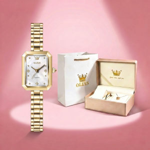 OLEVS | Small Square Luxurious Advanced Watch