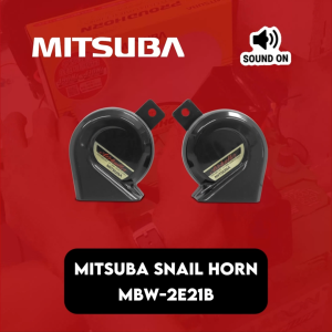 Mitsuba Compact Airbullet 12V Horn Car and Motorcycle MC MBW-2E21B