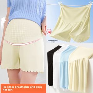 MAITINGLAN | Pregnancy Safety Pants Anti-Exposure Loose Plus Size High Waist Summer-appropriate