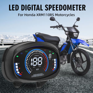 RYSJM | Universal LCD Digital Motorcycle Odometer Speedometer Meter for Honda XRM 110RS