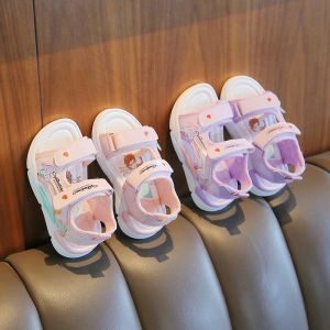Sandals shoes for kids Girls Summer Sport Korean Velcro Slippers Nonslip Fashion New Casual Soft Classic