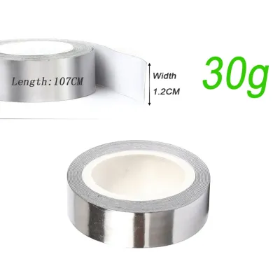 1Roll High Density Lead Weights Golf Lead Tape 30g 50g 60g 90g 100g 200g Self-Adhesive For Tennis Badminton Racket Golf Clubs