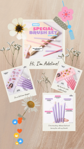 odbo Special Brush Set OD8061 (ในชุดมี5ชิ้น) โอดีบีโอ แปรงแต่งตา