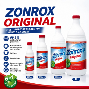 BUY 2 TAKE 1 Bleach Original 99.9% Anti-Bacterial protection Kills Disease-Causing Bacteria & Viruses Whitens Deodorizes Removes Stains and Dirt 100ml 250ml 500ml 1L