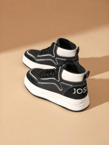 Josiny | Thick Sole High Top Sneakers Women