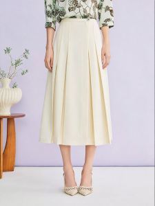 Elegant Commuting A-Line Skirt