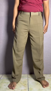 Celana Formal Pria Reguler Celana Panjang Standar Pria Celana Bahan Twist Pria Celana Kerja Pria