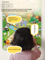 Kids Cantonese Audio Wall Chart Baby Enlightenment Chinese and English Cantonese Three Languages Early Cognitive Education Educational Toys Traditional Simplified. 