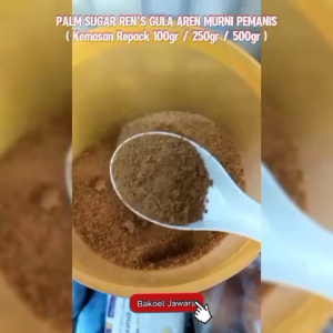 ( 1 PCS ) PALM SUGAR RENS GULA AREN MURNI PEMANIS KOPI TEH KUE 500g 250g 100g / 100 250 500 g