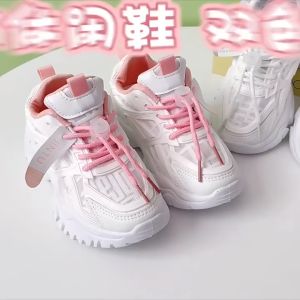 Sepatu Sneakers Import Fashion Anak Cewek Perempuan Produk Sesuai Gambar Size 26-37 Bisa COD SP-019