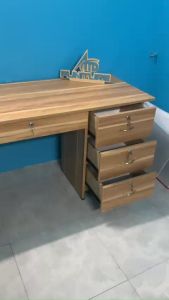 Bàn làm việc văn phòng gỗ min có ngăn kéo giá tận xưởng giao hàng hỏa tốc hcm bình dương đồng nai