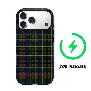 Plaid Tartan Phone Case for iPhone 18 17 16 15 14 13 12 11 Air Pro Max Plus Double-layer Cover