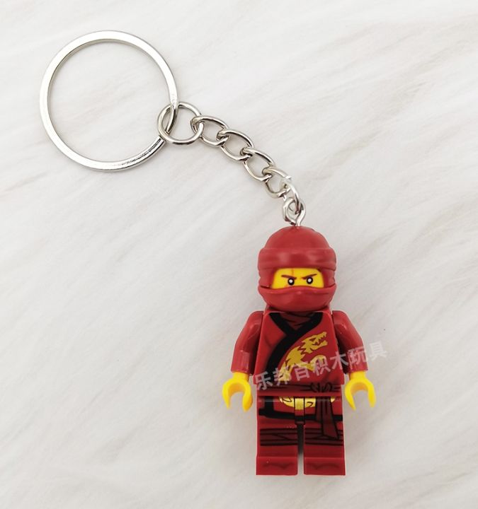 Compatible with Lego Keychain Pendant Ring DIY Ninjago Lloyd Full