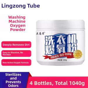 MONLEYTA | Powerful Oxygen Explosion Powder Special For Washing Machine Strong Decontamination Disinfection Cleaning Drum Turbine Slot Stain Remover