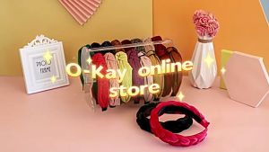 O-KAY 1 Set Transparent Headband Holder Acrylic Girl Women Headband Display Holder for Bracelets Chains Necklaces Display Organizer Headband-Holder