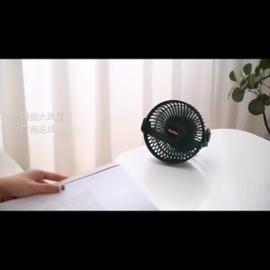 Mini Electric Fan USB Air Circulation Small Fan Portable Desktop Wall-mounted Fan
