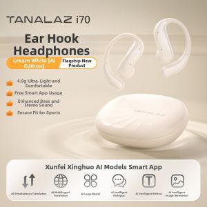 TANALAZ | Wireless Bluetooth Ear-hook Open-ear Noise-canceling Headphones