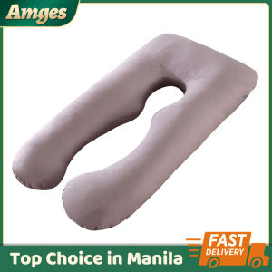 U-Shaped Women Pregnant Pillow Maternity Pillow Waist Support Sleeping Pillow Can Be Removed Washing U-Shaped Pillow Side Lying Pillow Multifunctional Pillow