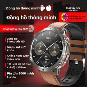 Đồng Hồ Thông Minh GPS T-Rex3 Dành Cho Nam Chống Nước 10ATM Màn Hình AMOLED HD Pin 1000mAh La Bàn Gọi Bluetooth Đồng Hồ Thể Thao Ngoài Trời