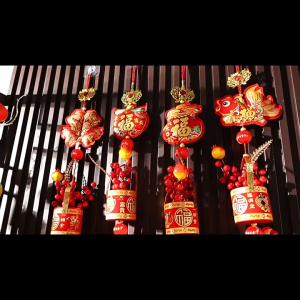 【2026】2026 CNY Horse Year Spring Festival Ornaments New Year Decoration Creative Zodiac Lucky Bag Living Room