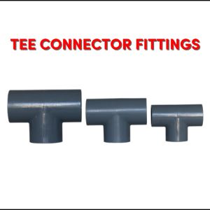 Tee UPVC Grey Fittings Different Variation Size