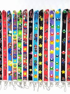 Super Mario Lanyards: Mobile Phone Lanyard, ID Card Tag, & Halterneck Key Chain