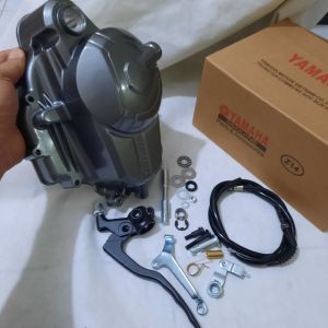 BAK KOPLING/ RUMAH KOPLING/ BLOK KOPLING YAMAHA X1 VIETNAM + BEARING + HANDLE KIRI + KABEL KOPLING PNP JUPITER BURHAN/ JUPITER Z OLD/ JUPITER Z NEW/ VEGA R NEW/ VEGA OLD SET BLOK KOPLING