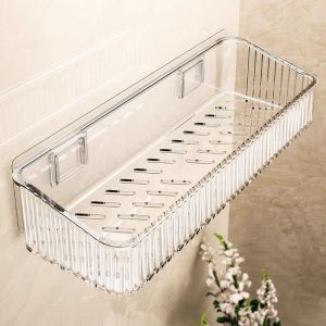 youqin | Wall-mounted Drill-free Bathroom Storage Rack