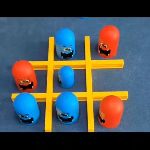 Fcth ของเล่นตัวต่อเกม Gobblet Gobblers เกมกระดาน เกมบนโต๊ะ และเสริมการเรียนรู้เด็ก คุณภาพผสมที่มีอยู่ 100%