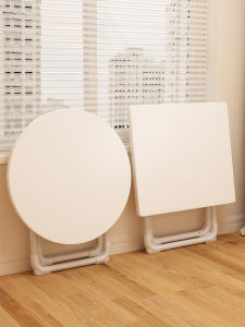 Portable Folding Dining Table for Home Use Small Size Simple Design Ideal for Balcony and Outdoor Stalls Chair Included