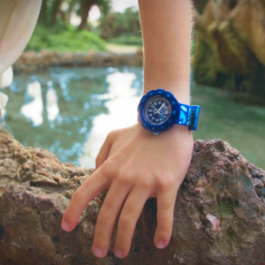 Flik Flak Surfing Essentials (FPSP080) Blue RECYCLED PET Kids Watch