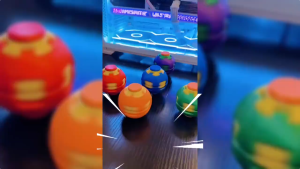 2026 New 3D Printed Press & Spin Fidget Spinner Ball Movable Mechanical Gyro Portable Office Sensory Toy for Stress Anxiety & Boredom Relief Unique Cool Gift