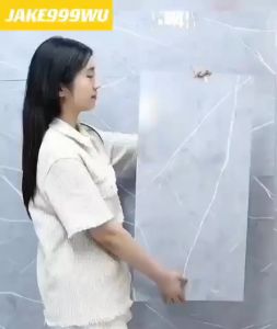 1/5/10/20PCS Marble Wallpaper Adhesive Waterproof Marble Wall Sticker Self-Adhesive Imitation Tile