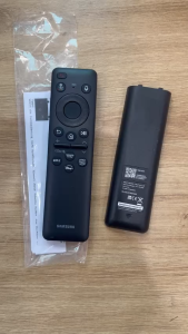 [HÀNG CHẤT LƯỢNG CAO] Điều khiển MẪU NGẮN giọng nói VOICE TV Samsung BẢN MỚI NHẤT_DÙNG PIN TIỂU AAA