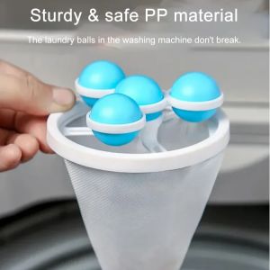 Clean Spinning Laundry Ball Filter Lint Hair Remover Durable And Reusable