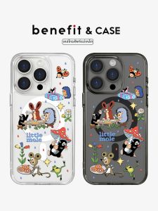 Magnetic Shockproof Clear Black iPhone 16 Pro Max Case