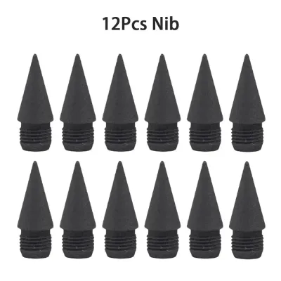 6/12/18pcs Inkless PencilForever Pencil Reusable Everlasting Unlimited Pencil Writing Drawing Students Office School Supplies