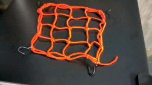 🚩12.12(ร้านค้าส่งไว) ตาข่าย ​คลุม ของ ตะกร้า​ หน้ารถ มอเตอร์ไซค์​  คละสี