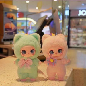  [Optional] [Genuine] LIILATOYS Dot Lucky Cat Plush Lila Luky Cat Plush Pendant Series confirmed Figure Doll Ornament Baby 3 Years Old Official Blind Box Cute Doll Figure Birthday Gift Three Baby LIILATOYS Dot Lucky Cat Plush [Genuine] Doll Cute Figures
