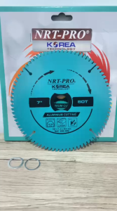 Mata Pisau Potong Aluminium NRT-PRO 7 Inch X 80T Mata Sirkel Circle Circular Saw 7" x 80 T