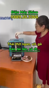 máy thái thịt tươi sống lưỡi dao inox . đầy đủ các cỡ dao từ 2-20mm