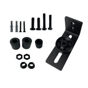 8 In 1 Stainless Floor Guide Bottom Stand Adjustable Wall Mount Sliding Barn Door Guide