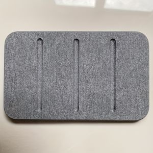 Diatom Mud Soap Dish Bathroom Countertop Absorbent Mat Mouthwash Coaster Rectangular Soap Dish for Household Storage Accessories