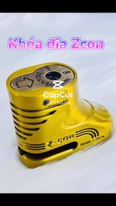 Khóa Đĩa Xe Máy Chống Trộm Zcon - Bảo Hành 12 tháng