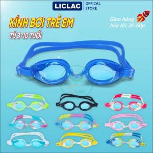 Kính bơi trẻ em viền Silicon chống nước 100% dây đeo co giản Kính bơi bé trai bé gái có nhiều màu lựa chọn